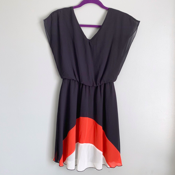 Sweet Storm Dresses & Skirts - Sweet Storm || Navy Blue Flowy Dress